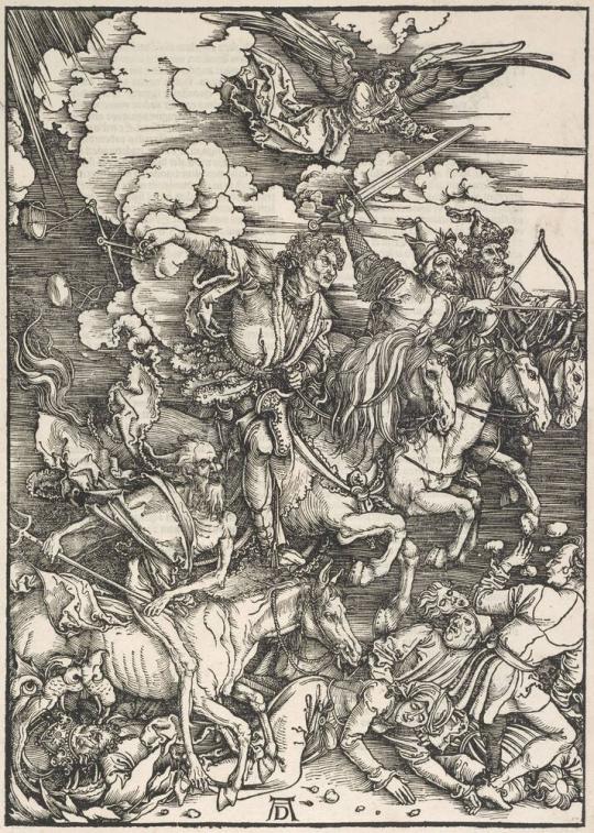 Albrecht Durer Four Horsemen of the Apocalypse