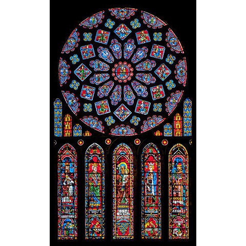 Rose Window from Chartres Cathedral