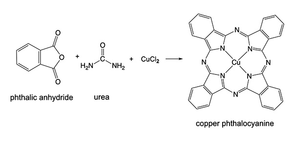 Copper phthalocyanine synthesis