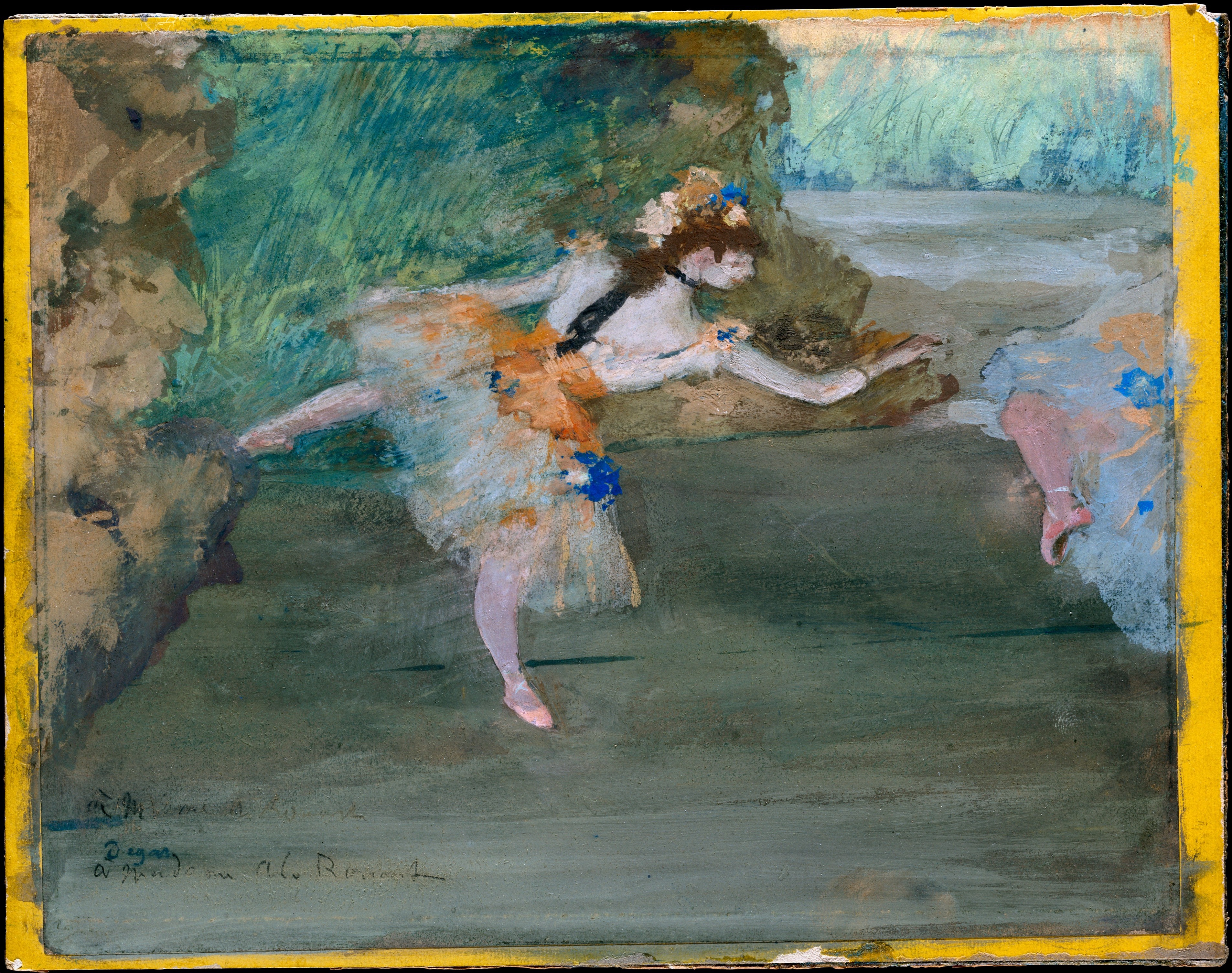 Edgar Degas' Dancer Onstage