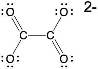 oxalate ion
