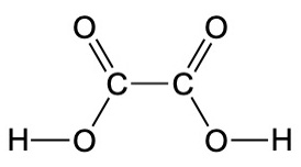 structure of oxalic acid